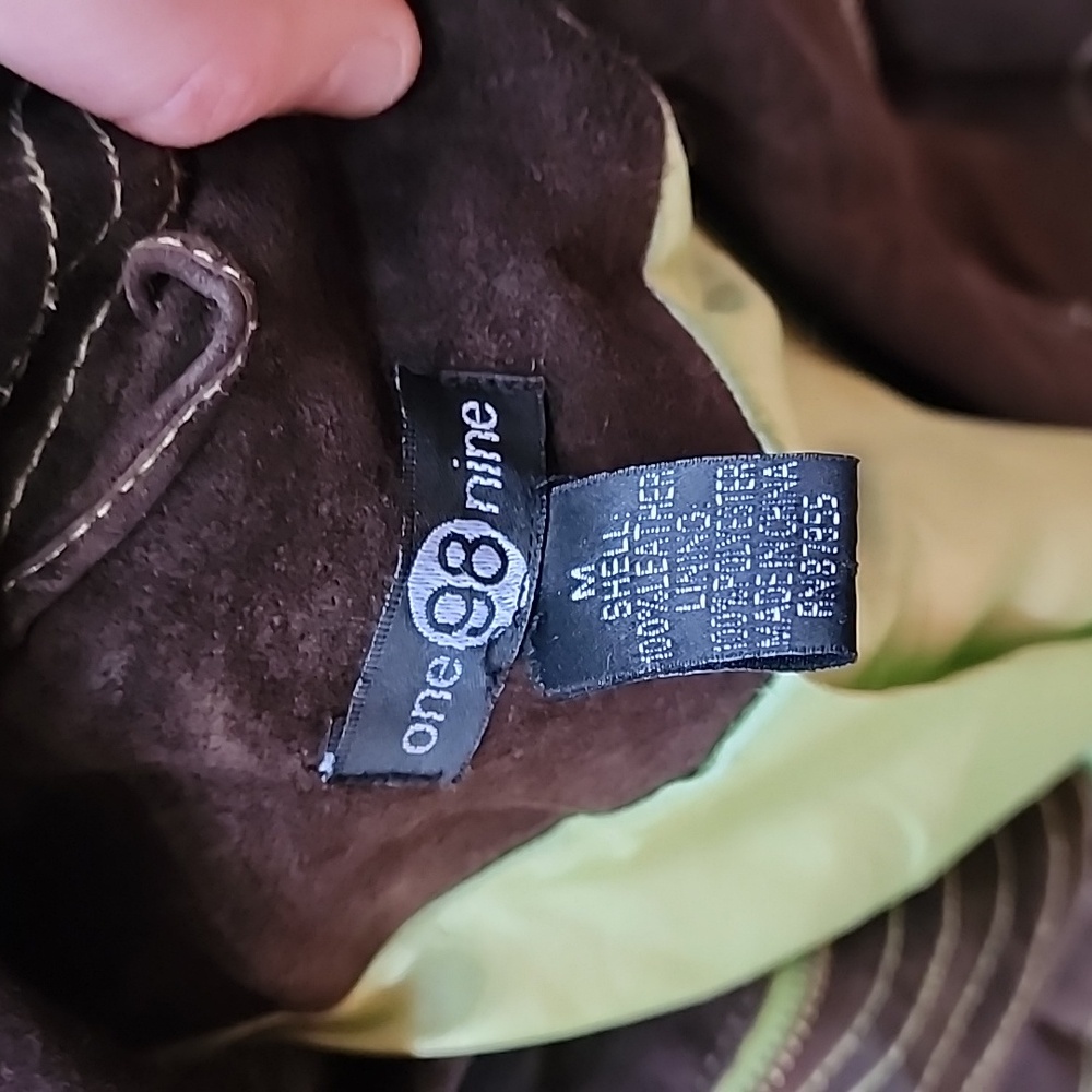 Brown Leather Jacket - Picture 3 of 4